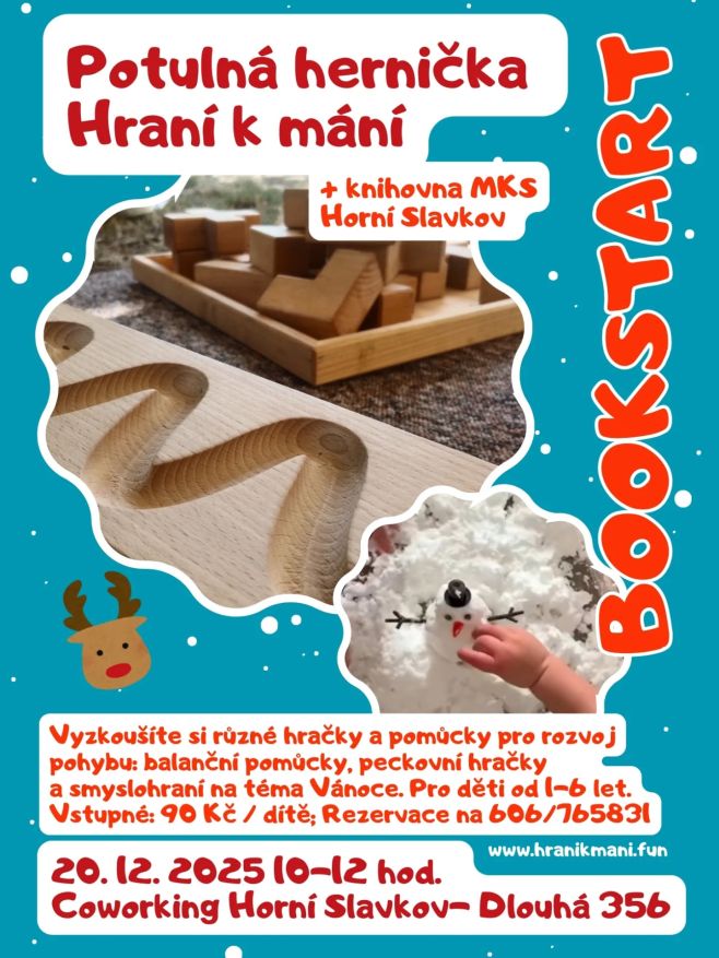 POTULNÁ HERNIČKA Horní Slavkov Vánoční allert podruhé! Nestíhám, ale moc se těším na: 🌲5. 12. od 15 hod. na Mikulášské...